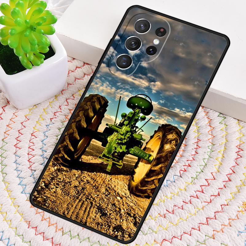 Farm Vehicle Tractor Style Phone Case for Samsung Galaxy Note 10 Pro S26 Ultra S23 S24 FE S25 S21 S22 PLUS Shockproof Cove