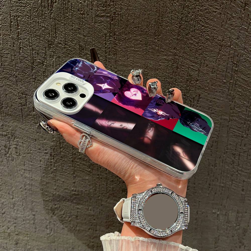 

Mizi Sua Ivan Till A-Alien Сценічний Чохол для Телефона для iPhone 16,15,14,13,12,11,Mini,Pro,E,XS,SE4,MAX Білий Цукерковий Матовий Чохол iphone15plus