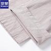 ROMON Women's Cotton Linen Wide-Leg Straight Pants