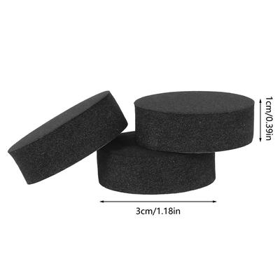 40Pcs Flower Plant Pot Feet Invisible Round Flowerpot Riser Stands Self-adhesive Black Non-slip Heavy Duty Flower Pot Pad