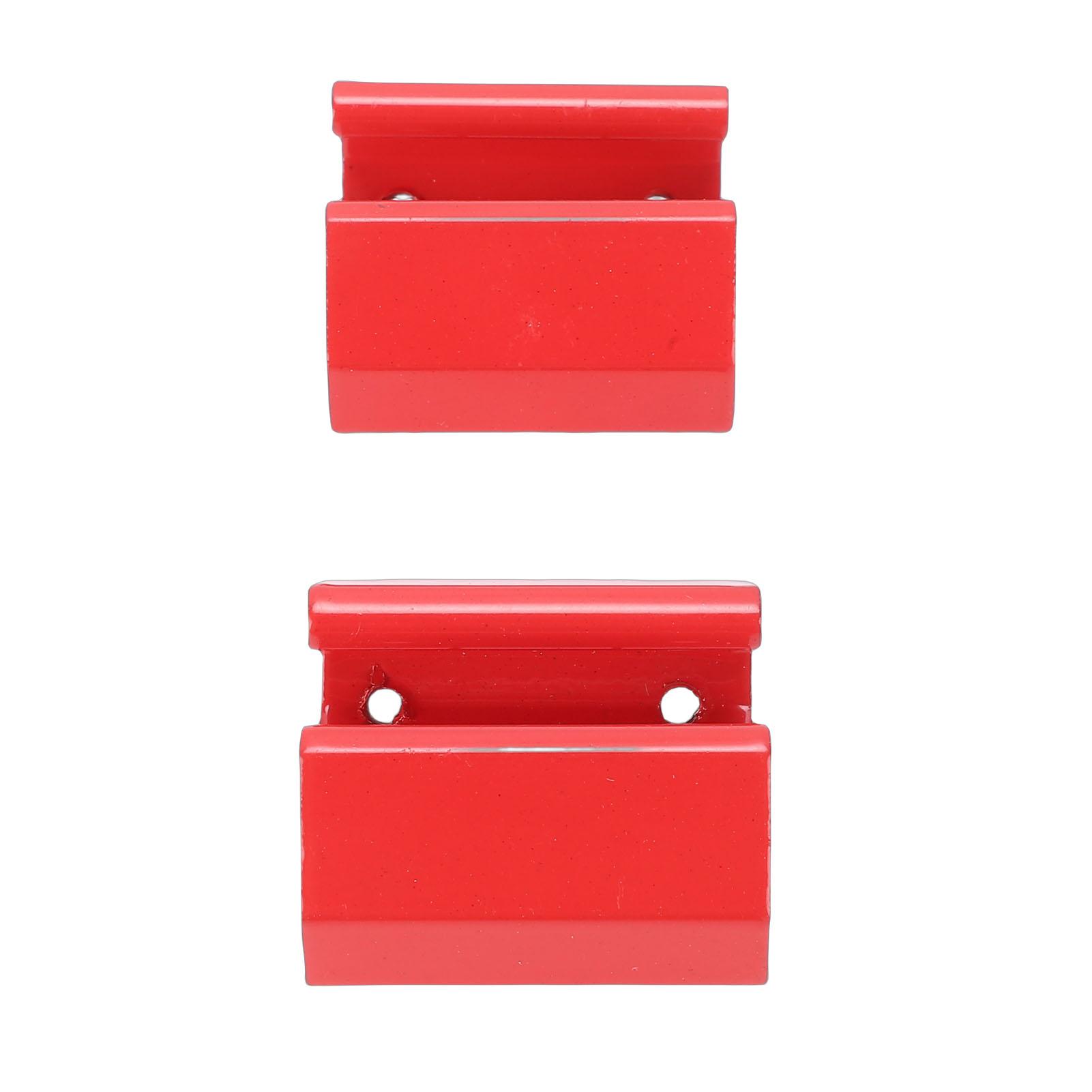 

Rail Corner Clip Fit for System Tool Box Side Rail Adapter Mounts Red