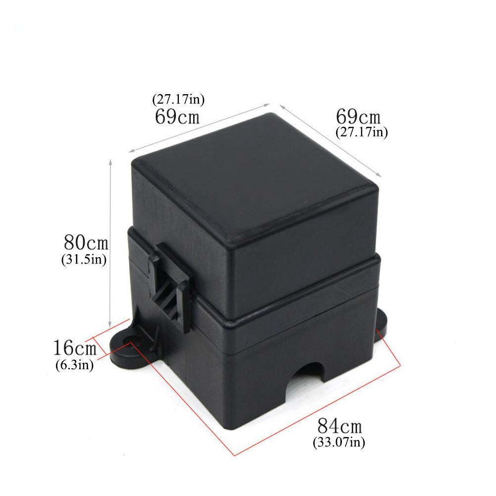 DC12V/24V Auto Car Truck 3 Way Fuse Holder Relay Holder Circuit Fuse Relay Holder 4-Pin or 5-Pin 40A 80A Relays