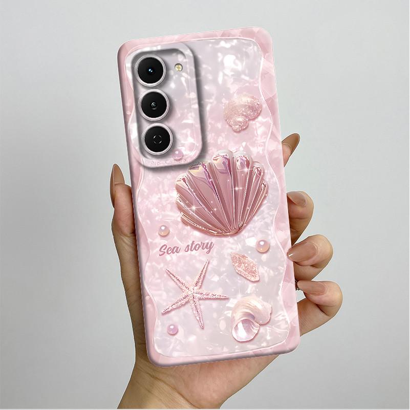 Casing For Tecno Spark 40 Pro 40Pro+ Plus 4G Aesthetic Flowers Phone Case Slim Liquid Silicone Anti Drop Protection Soft Cover