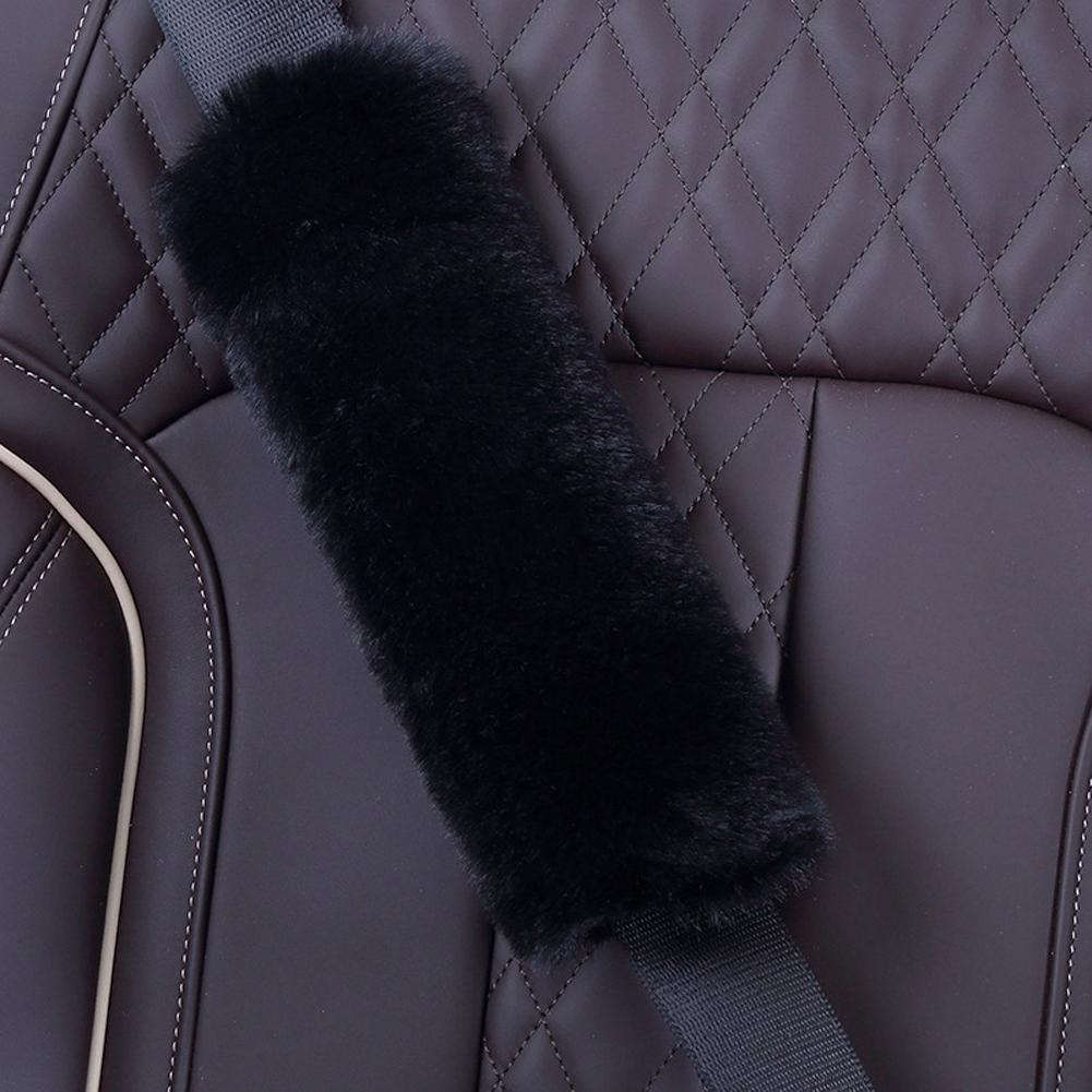 1PC Universal Car Seat Belt Cover Seatbelt Shoulder Plush Soft Seatbelt Pad Comfortable Driving Seat Belt Vehicle Accessories