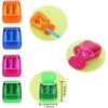 Pencil Sharpener Dual Hole Pencil Sharpener Manual Pencil Sharpeners with Lid for School Home Office Supplies (24 Pieces)