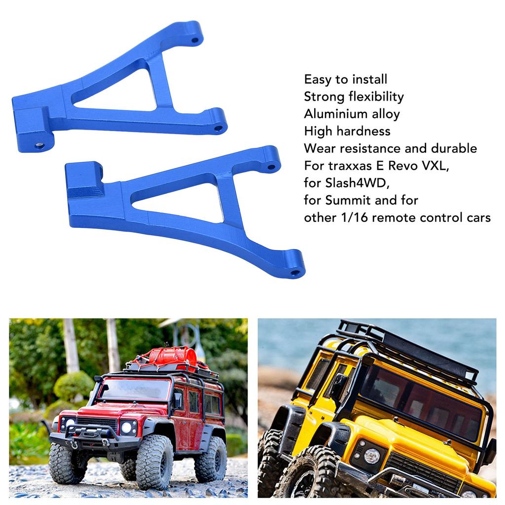 2pcs RC Front Lower Suspension Arm Aluminium Alloy Ligtweight RC Suspension Arm for   Slash4  1Celsius16 RC Car