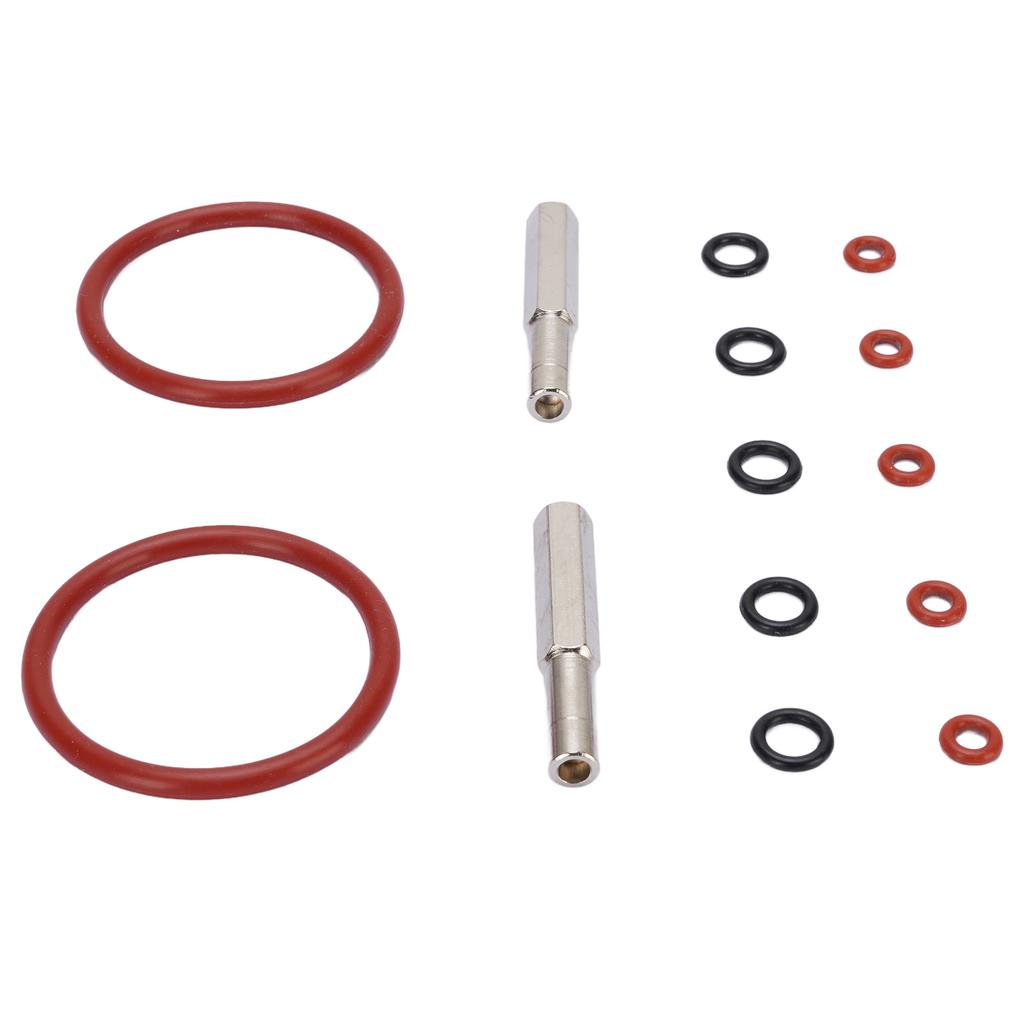 12PCS Silicone O Ring Seals Maintenance Set for Coffee Machine Silicone O Ring Repair Kit Coffee Maker Seal Gaskets with Tools