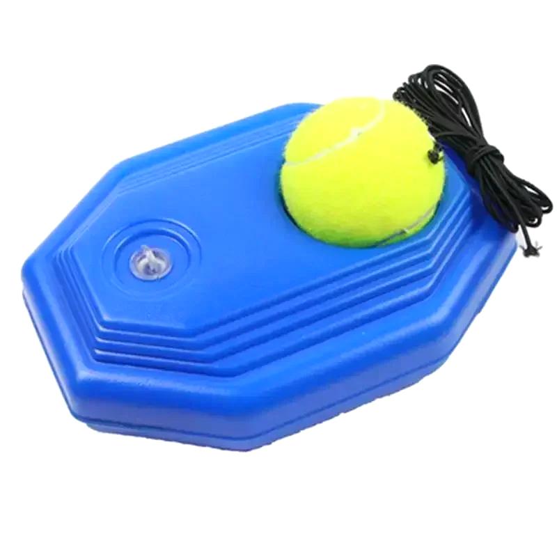 Bærbar Solo Tennis Trener Rebound Tennisball med Snor Selvtennis Øvelsesverktøy for Voksne Barn Nybegynnere