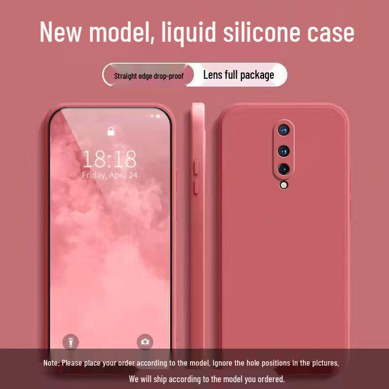 

OnePlus 8 Liquid Silicone Case: Solid Color, Full Coverage, Drop Protection, Skin-Friendly, Simple Style OnePlus 8