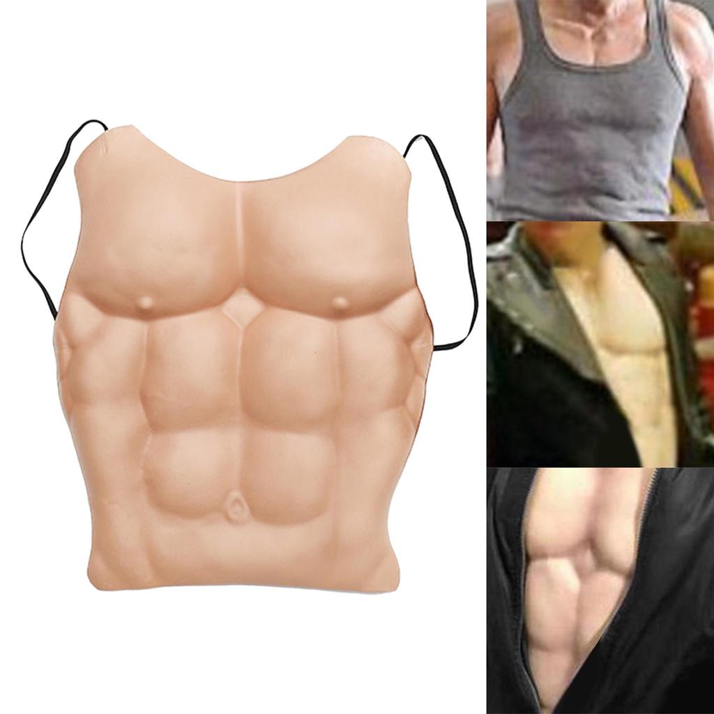 Funny Fake Muscle Comfortable for Masquerade Parties New Year Parties Indoor