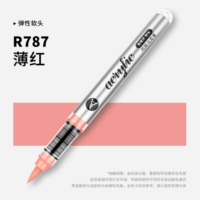 GRASP 120/1 Colors Acrylic Paint Pens Markers Brush Tip Paint Markers for Rock Painting Wood Stone,Christmas DIY Art Supplies