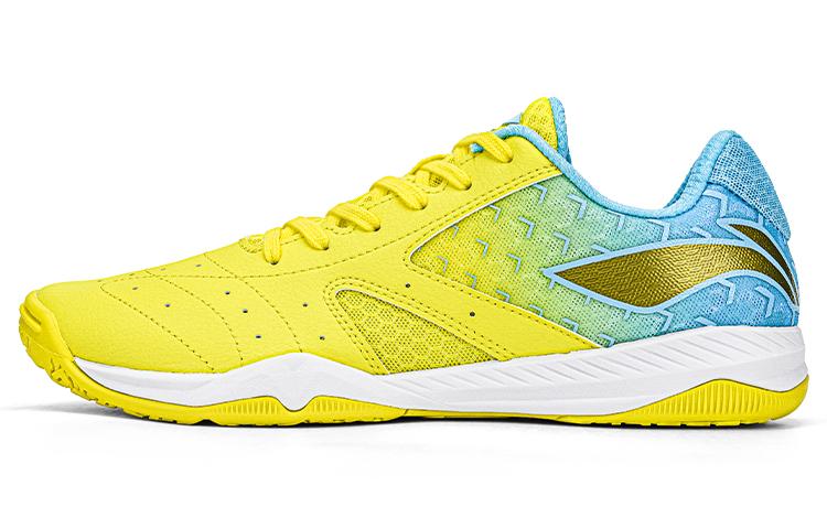 Li Ning Table Tennis Collection Training Low top Table Tennis Shoes Unisex Yellow APPU015-5 45