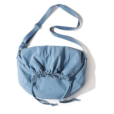 U Home Fitting Room Women's Bag Drawstring Crossbody Bag Casual Nylon Cloth Bag Ultra Light Versatile Shoulder Bag Large Capacity Cloth Bag