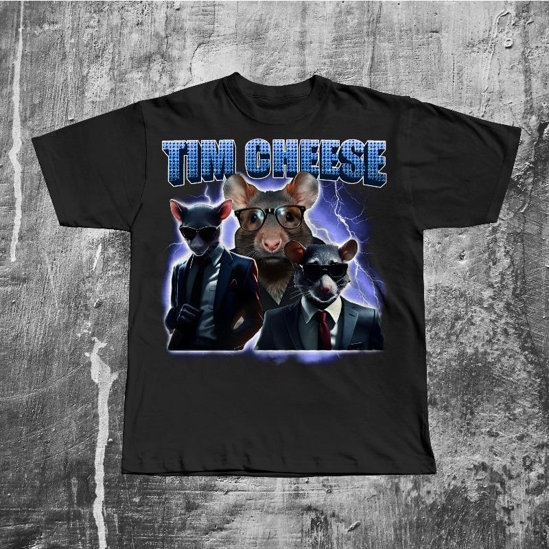 Tim Cheese Funny Dank Memes T-shirt, Brainrot Shirt, Unhinged Clothes, Inappropriate Tees, Offensive Tshirt, Funny Meme Shirts S разноцветный