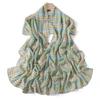 Ultralight Shawl Wraps Long Beach Sun Protection Scarf Classic British Plaid Print Scarf