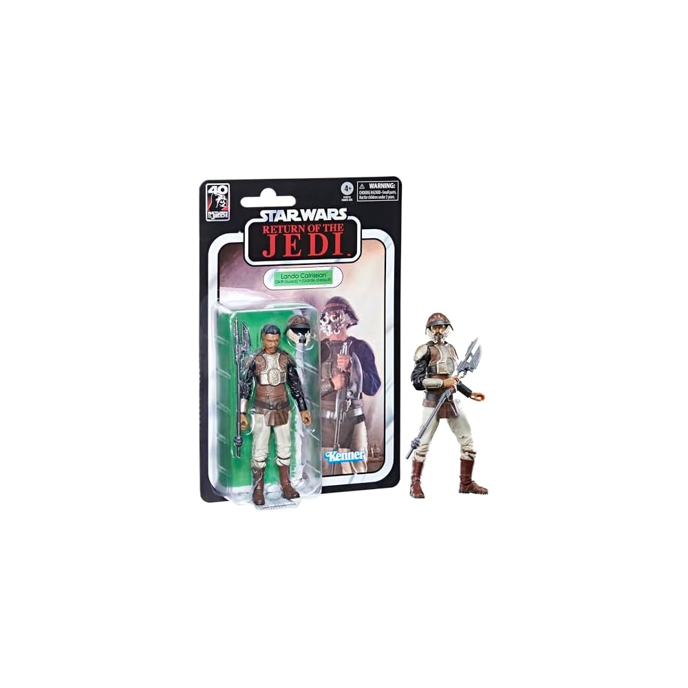 Hasbro Star Wars Black Series Lando Calrissian 6-Inch Action Figure Episode VI Return of the Jedi 40th Anniversary