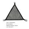 Reptile Hammock Triangular Shape Good Air Permeability Stable Small Pet Lizard Mesh Hanging Bed