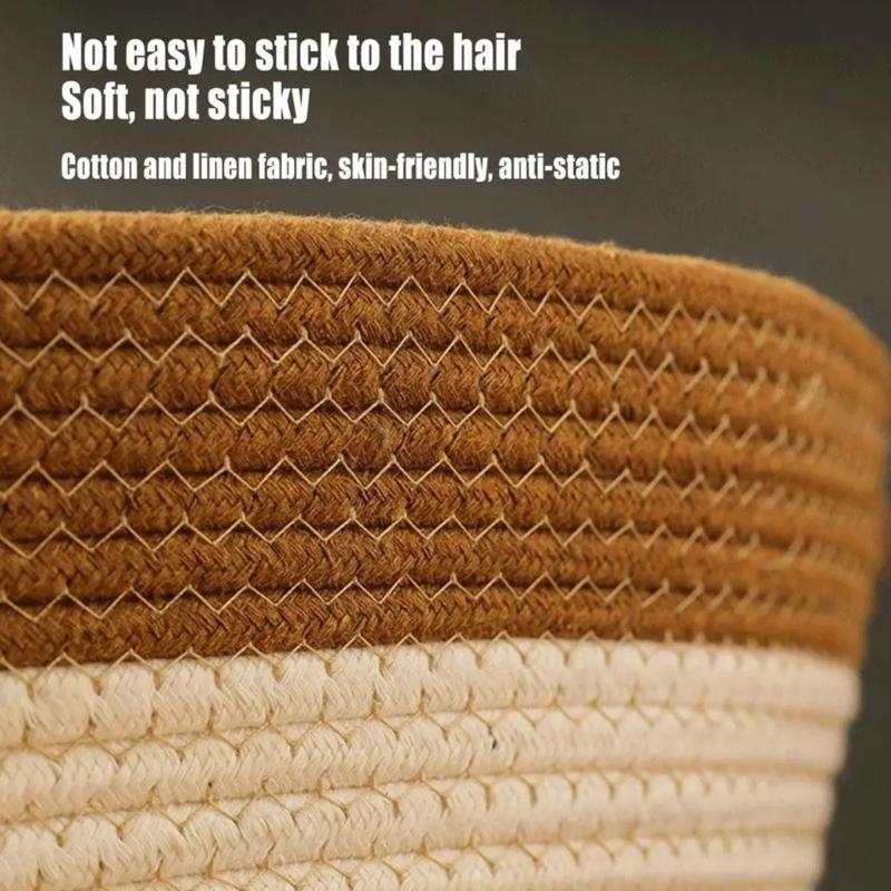 Cats Play Basket Bed Stylish Nest for Small Puppy Kittens Cartoon Kittens Mat Pet Bed Scratch Resistant for Household