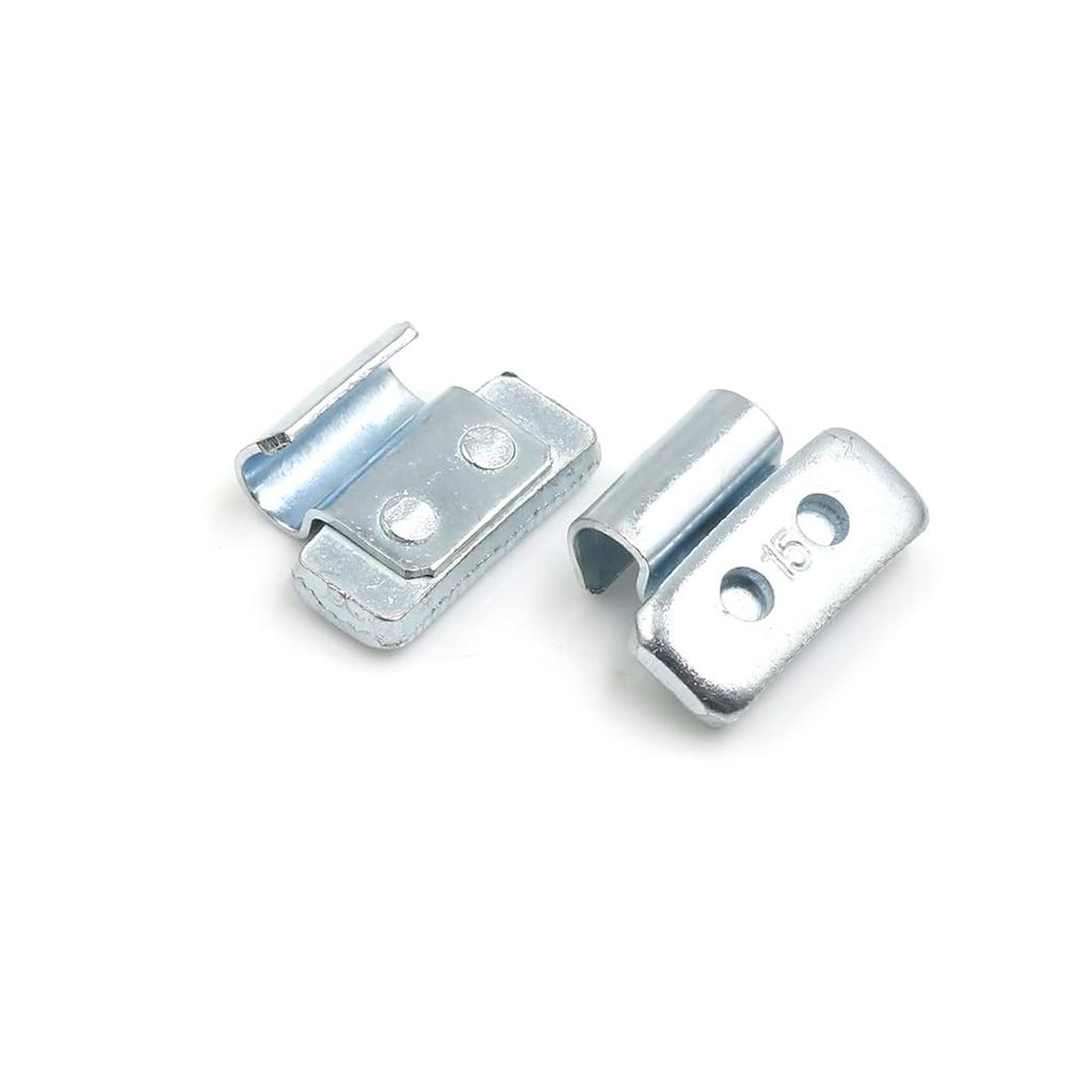 uxcell Wheel Balance Weights 15g Clip On Metal Tire Wheel Balance Weights for Motorcycles