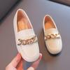 Girls' Leather Princess shoes2026Soft-soled Non-slip Children's Loafers for Older Kids, Suitable for All Seasons, Ballet Shoes