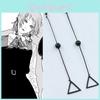 Chainsaw Man Sawatari Ear Jewelry Metal Earrings Modern Minimalist Style For Cosplay