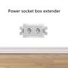 Pack Of 30 Electrical Outlet Box Extenders & Screws Electric Box Extender Set for Single Gang Power Switch Receptacles