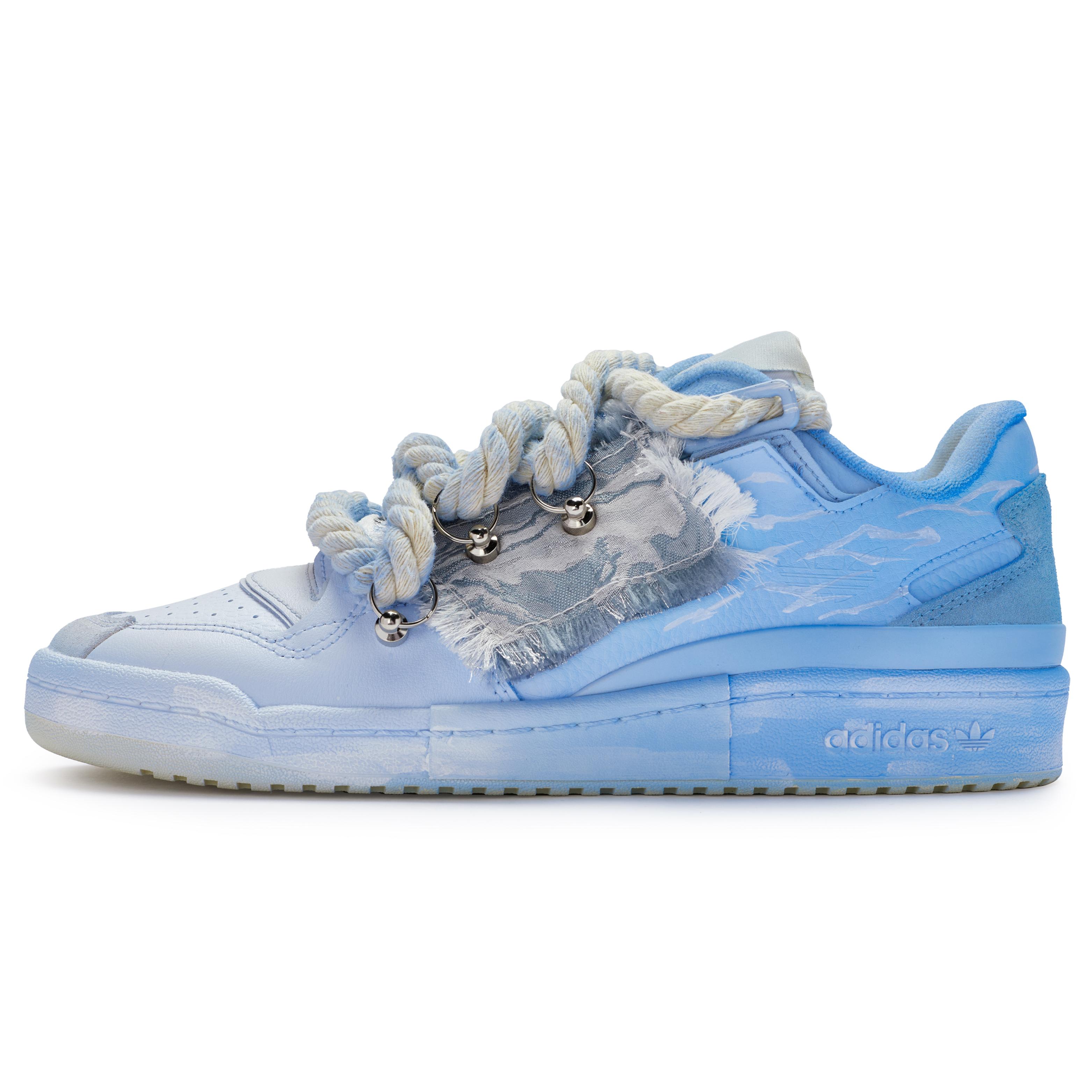 

Adidas Originals FORUM Low top Скейтбордичні кросівки Унісекс Біло-сині GW6347(Команда80-) 37⅓