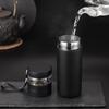 Thermos Cup Men's Tea Water Separation 304 Stainless Steel Large Capacity Simple Car Tea Mug Thermos Mug