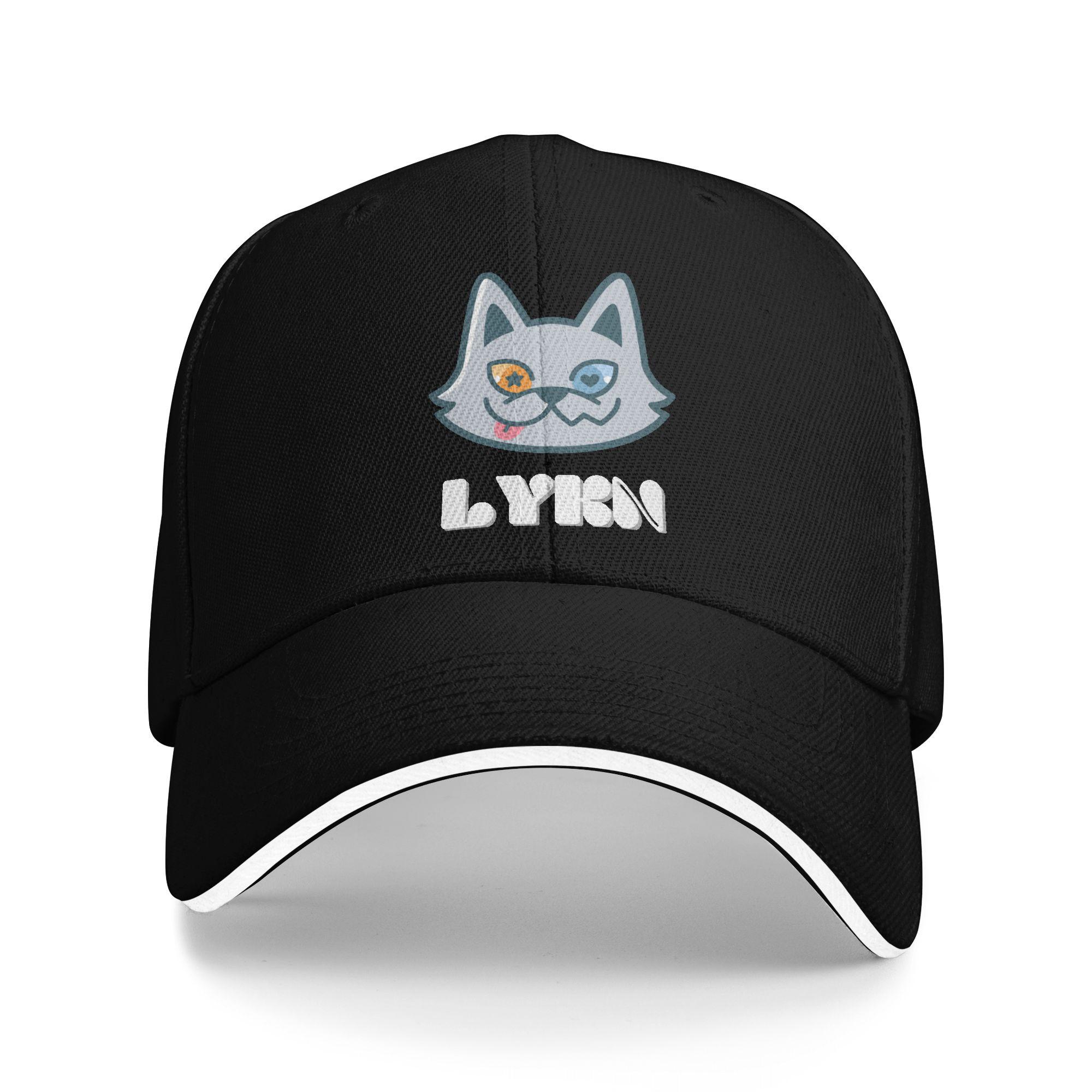 

LYKN Group Lykyou Бейсболки Модные Кепки-сэндвичи Унисекс Дышащая Кепка от солнца Спорт One Size чёрный