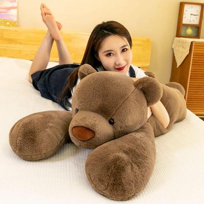 HYAKURI Plüschtier, Extra Großer BärTeddybär, Niedlicher Bär, GroßRiesig, GeburtstagsgeschenkBär StofftierBär KörperkissenFeierFlauschiges Plüschtier