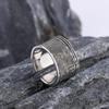 Thai 925 Sterling Silver Irregular Adjustable Rings For Women Wedding Dresses Luxury Jewelry Accessories Prevent Allergy 4
