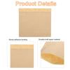 uxcell Kraft Paper Sandwich Greaseproof Paper Cookie Paper Snack Lunch Bags for Home Bakery x 15 400 Count Bags, Bags, Bags, Bread, 16.5 cm, Brown,