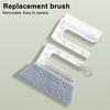Cleaning Brush Ergonomic Design Deep Penetration Bristles Deep Crevice Cleaning Brush Wall Corners Keyboards Cleaning Tool