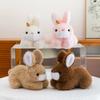 Cute Easter Bunny Easter Plush Toys Lying Posture Rabbit Stuffed Plush Toy Easter Gifts Kid Birthday Gift Home Decor