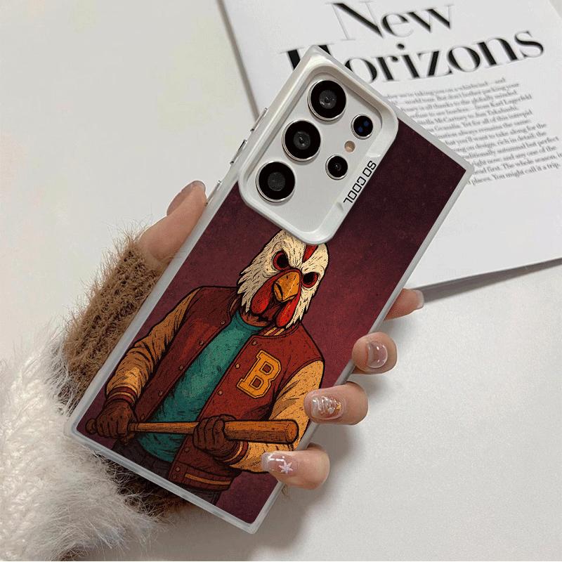 

H-Hotline M-Miami Игровой Мягкий Чехол для Телефона для Samsung Galaxy S24 S25 FE S26 Edge S23 Ultra S22 Plus S21 + Ударопрочный Чехол Задняя Сторона Samsung S23 FE