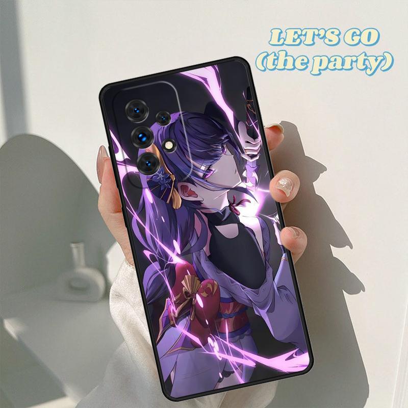 Baal Genshin Impact Game phone case For Samsung Galaxy A42 A31 A40 A51 A71 A32 A80 A91 A52 A72 A73 A20e A50 A70 A11 A12 Cover