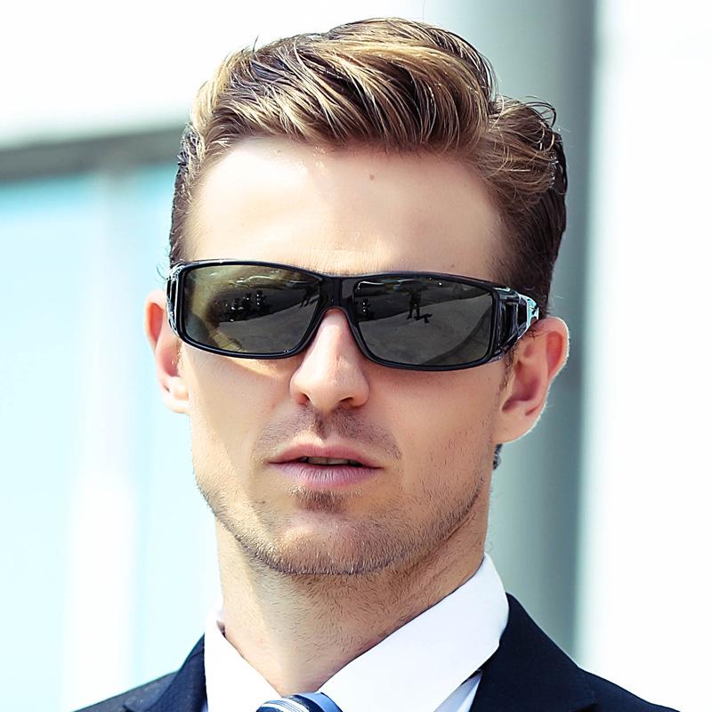 Women Men Night Vision UV400 Anti-Glare Car Driver Polarized Fashion Sunglasses