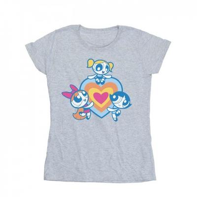 Powerpuff Girls T-shirt i bomull för kvinnor/damer