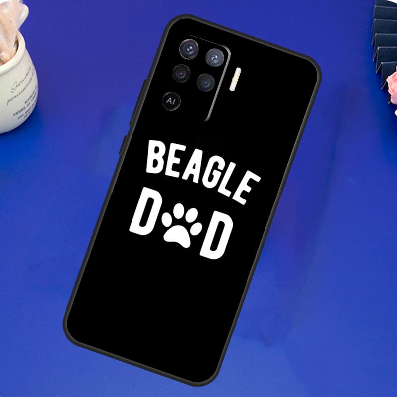 Beagle Dog Case For OPPO A17 A57 A77 A78 A15 A16 A52 A72 A76 A96 A74 A94 A5 A9 A31 A93 A54S A53S A57S