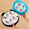 Frühkindliches Karotten-Stofftier Für Kinder Mit Entzückenden Panda- Und Doraemon-Designs Und Kurzem Plüschstoff