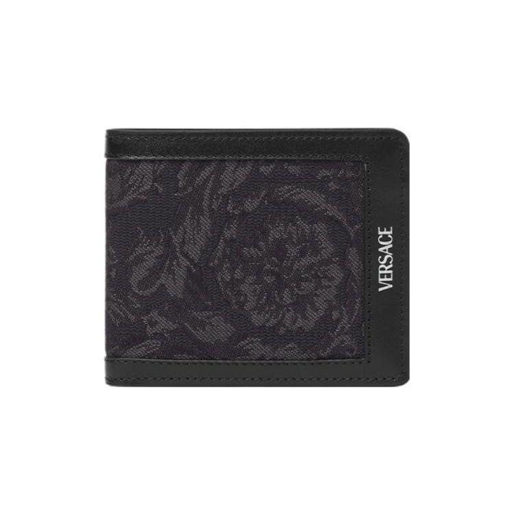 

Versace Barocco Pattern Folded Design Nylon Wallet Men Wallets Black DPU6737-1A09321-2BM0E Box(Basic Set+Box)