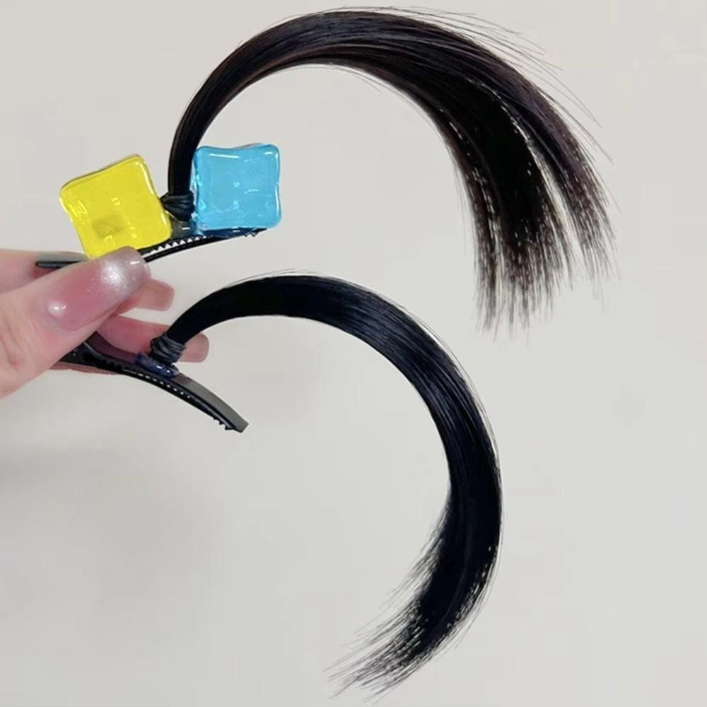 Anime Headwear Barrettes Ahoge Style Hair Claw Clip Sweet Wig Catch Clip  Girls Accessories