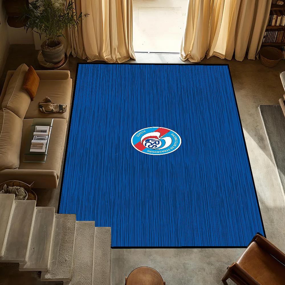 

Alsace RC small carpet Anti-Slip Kitchen Bedroom S-S-Strasbourg Handmade Tufted Rug Carpet Football Living Room France Entrance SJR40x60CM