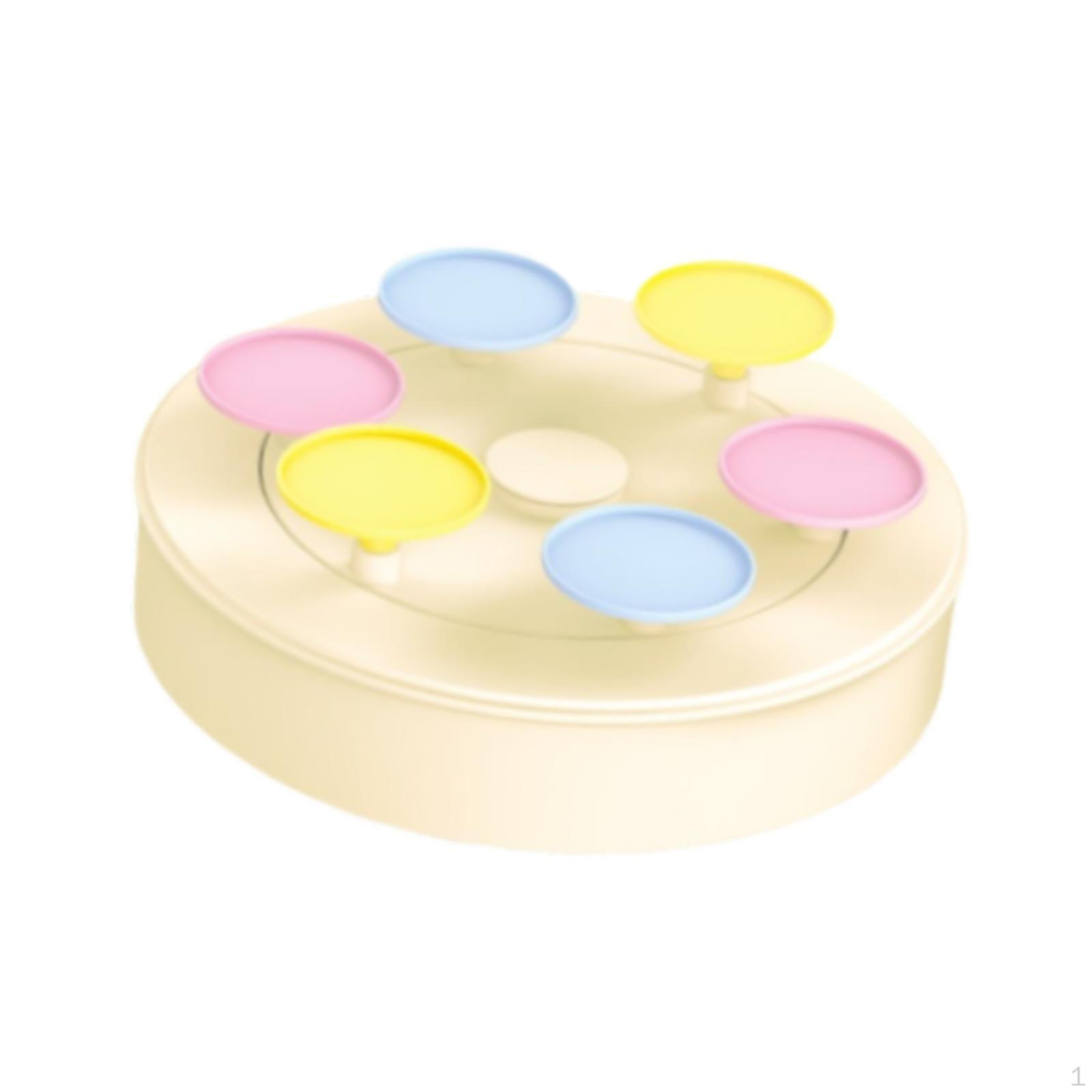 

Подставка для кексов Вращающаяся Автоматическая Вращающаяся Подставка Вращающийся Дисплей для Суши 1 tier