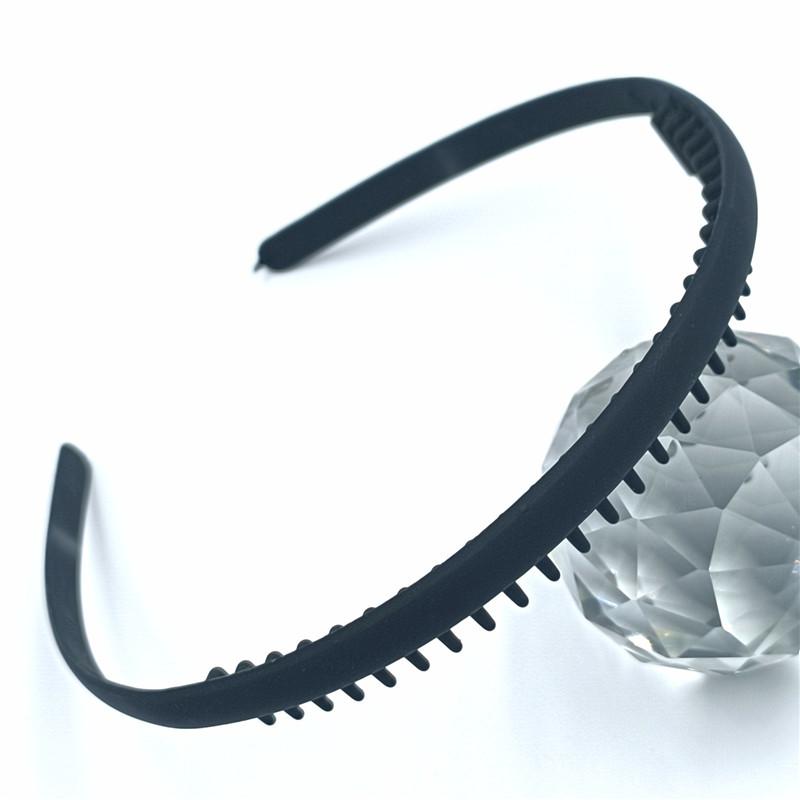 

Модный очаровательный простой обруч для волос цвета Моранди, повязка для волос с зубцами, головной убор, новые аксессуары для волос, головные уборы высокого качества, модная расческа для волос, ленты для волос чёрный