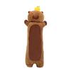 Topped Orange Long Strip Capybara Plush Toy Cute Doll Girl Kid Gift Birthday
