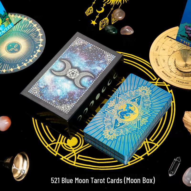 Classic Waite Waterproof Tarot Card Set with Tutorial - High-End Plastic Cards
