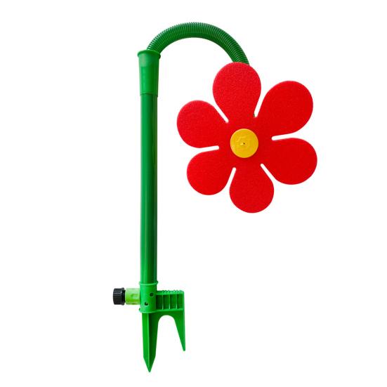 Dancing Flower Water Sprinkler Crazy Flower Sprinkler with Spike 360-Degree Rotating Lawn Sprinkler for Yard Watering Garden Irrigation Kids