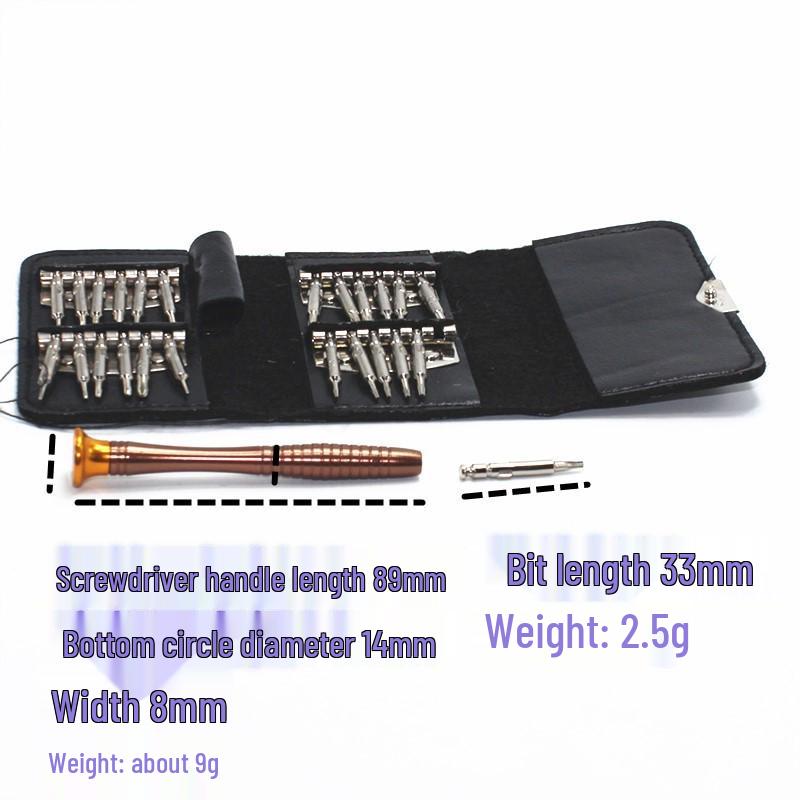 25-in-1 Screwdriver Set: Apple iPhone & Laptop Disassembly Repair Kit