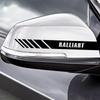 2pcs Car Rearview Mirror Stickers Side Stripe DIY Decal Car Styling For Mitsubishi Lancer X 10 Outlander 3 Pajero Asx L200